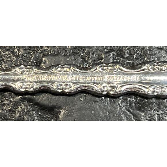 International Silver Co Deepsilver Silverplate 1971 Camille 4 Pc Hostess Set - Picture 9 of 9